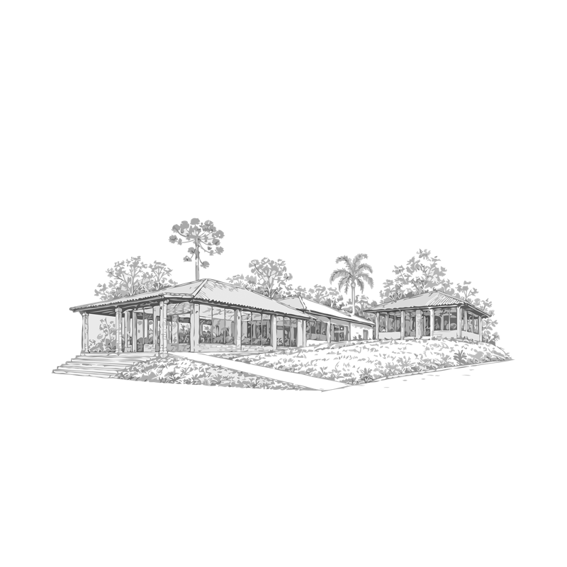 Ilustração da sede do Pienezza Valle